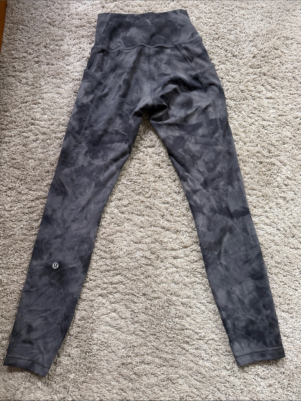 lululemon athletica Black Tie-Dye High-Rise Leggings - Picture 2 of 8